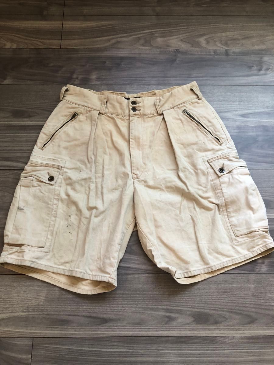 ビンテージRRLカーゴ ハーフパンツ ショートパンツ ファティーグ ビンテージRRLカーゴ ハーフパンツ ショートパンツ ファティーグ