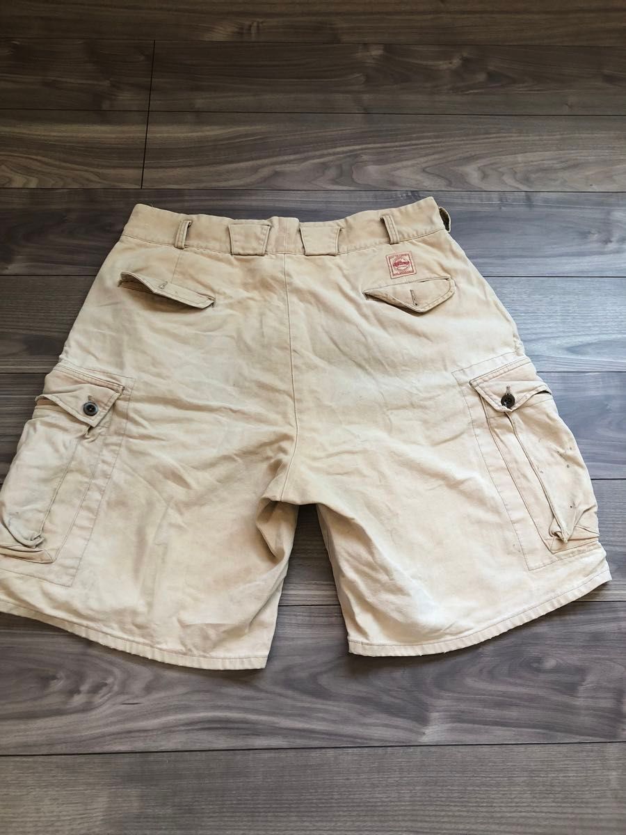 ビンテージRRLカーゴ ハーフパンツ ショートパンツ ファティーグ ビンテージRRLカーゴ ハーフパンツ ショートパンツ ファティーグ