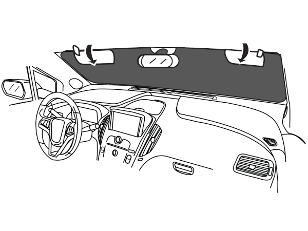 Coverking サンシェード トヨタ ソアラ レクサス SC430 フロントガラス ウィンドウ サンシェイド 専用設計　_画像5