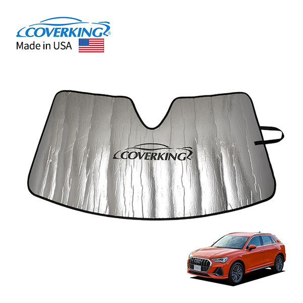 Coverking サンシェード アウディ Q3 F3 AUDI フロントガラス ウィンドウ サンシェイド 専用設計　_画像1