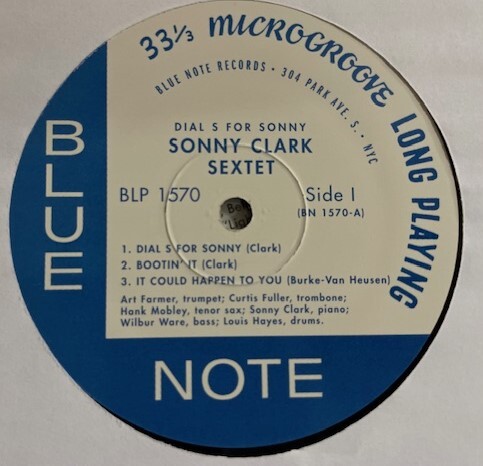 Sonny Clark/Dial S For Sonny★ソニー・クラーク Blue Note BN1570 US盤再発 中古アナログレコード_画像3