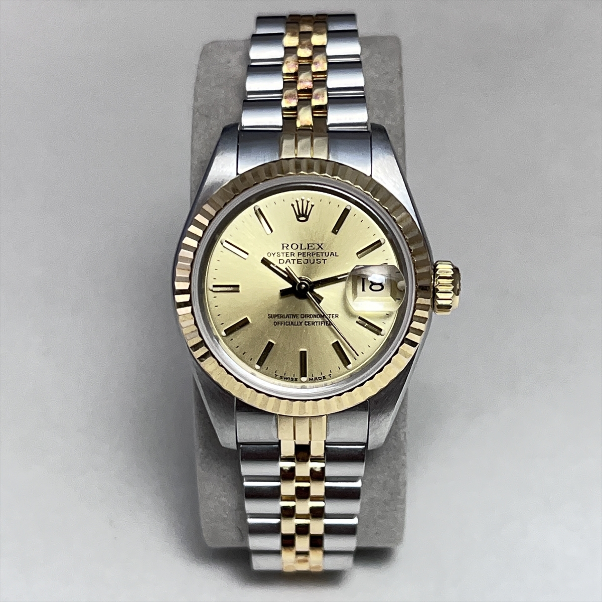 ROLEX ロレックス DATE JUST デイトジャスト 69173 レディース コンビ SS×YG 86～87年製 24年5月OH済 本物保証_画像4