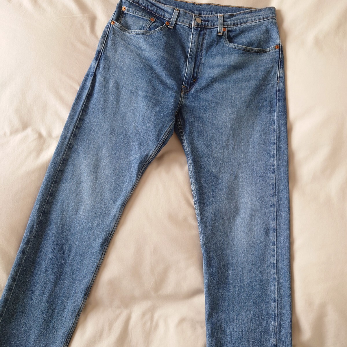 2020年製 Levi's 505ジーンズ/デニム 5163/古着/W34L34【YLV2211】_画像8