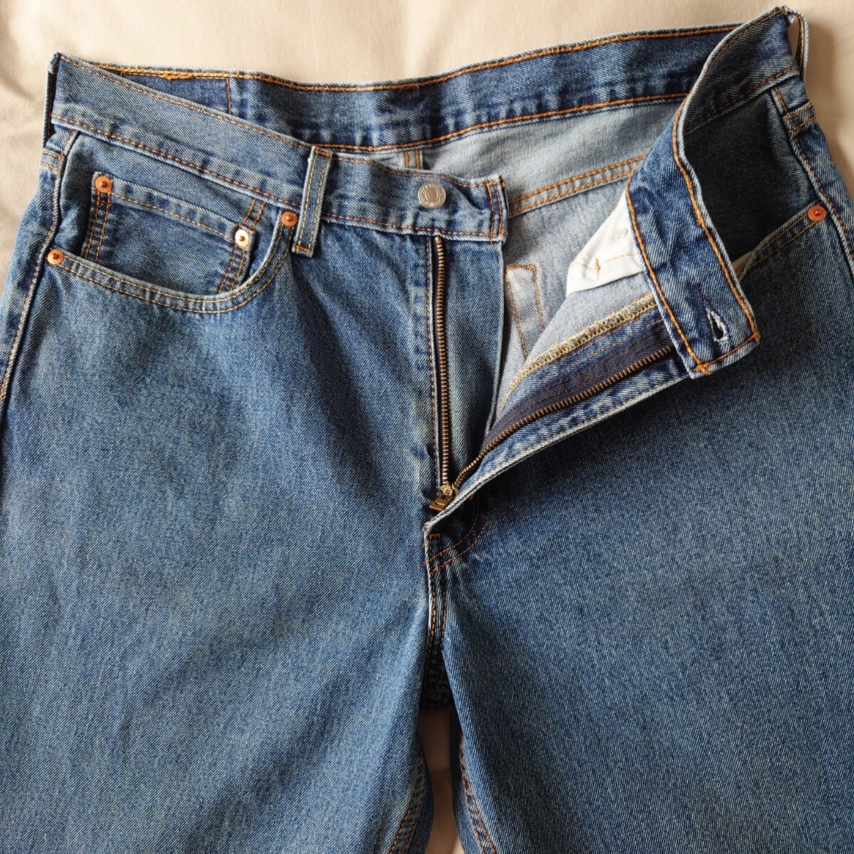 2018年製造 Levi's 550ワイドジーンズ/デニム 古着/W36L30【YLV2222】_画像6