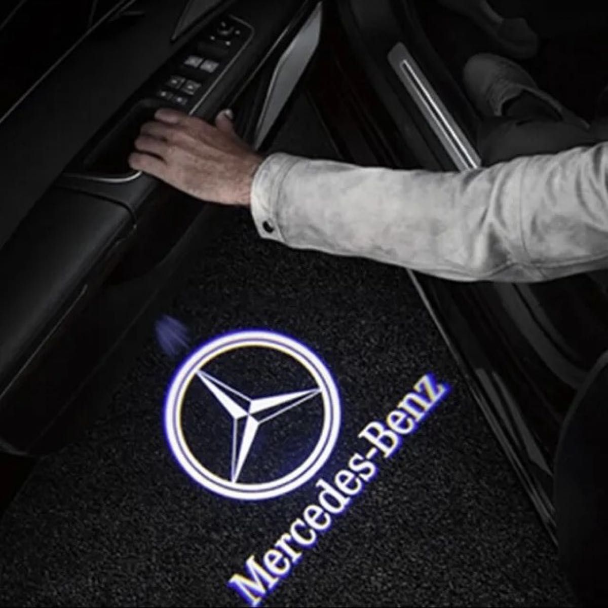 Mercedes Benz メルセデスベンツ LED カーテシライト カーテシランプ ドア ウェルカムライト AMG e