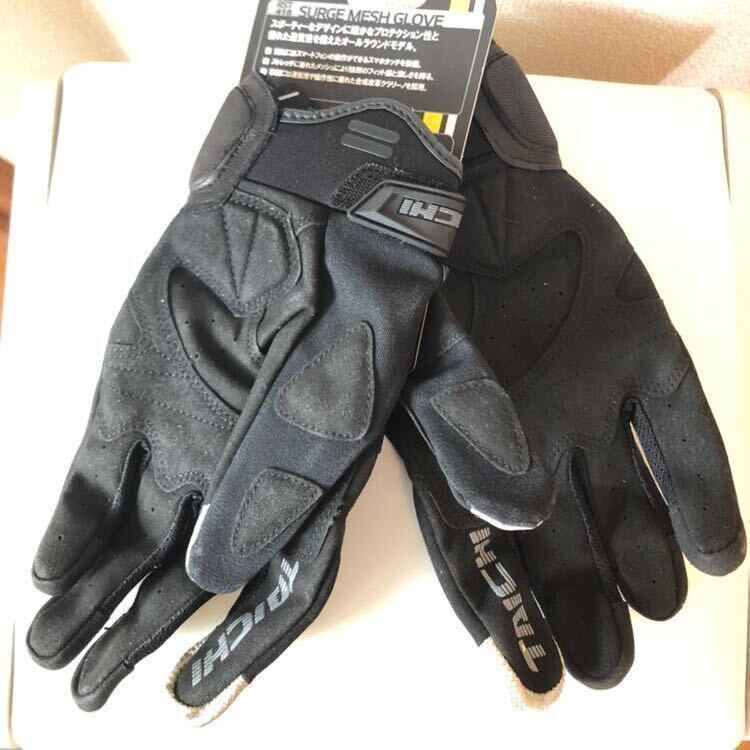 バイクグローブ 手袋 メッシュ スマホ対応 送料無料 黒 XLサイズ