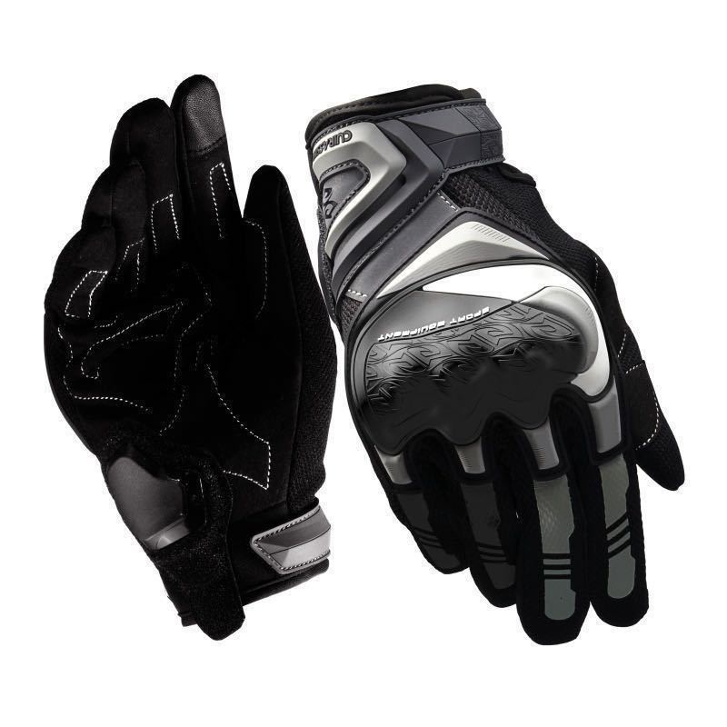 グローブ メッシュ 手袋 バイク グローブ スマホ操作 対応 高品質 大人気 新品 送料無料 黒 XLサイズ