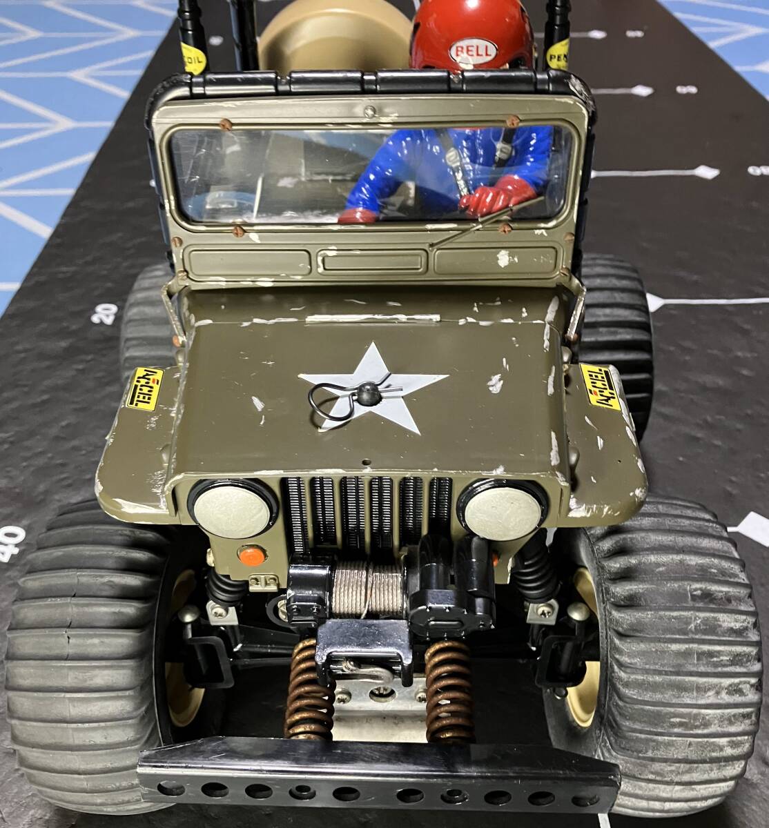  当時モデル TAMIYA タミヤ 希少　初代ワイルドウイリス WILD WILLY　Willys M38_画像2