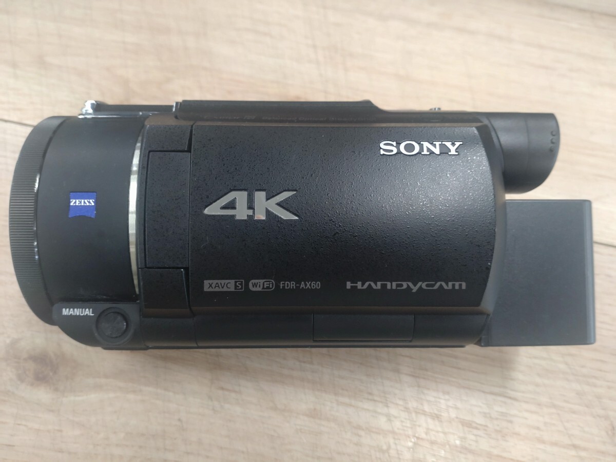 ソニー 4K ハンディカム FDR-AX60 ジャンクの画像6
