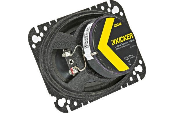  regular imported goods KICKER Kicker 10×16cm. round shape same axis coaxial 2way speaker CSC464( 2 ps 1 collection )