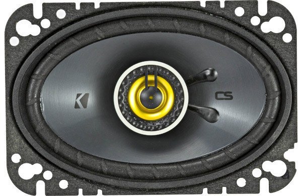  regular imported goods KICKER Kicker 10×16cm. round shape same axis coaxial 2way speaker CSC464( 2 ps 1 collection )