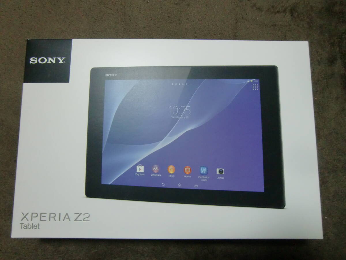 【箱入り】SONY Xperia Z2 Tablet SGP511 J2/B 16GB Wi-Fiモデル ソニー タブレット 黒色 備品付き _画像6