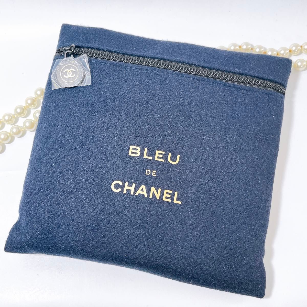 【未使用レア】CHANEL ブルードゥシャネル　ポーチ