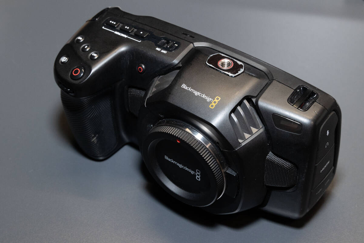 【bmpcc4k】blackmagic design pocket cinema camera 4k【動作品】_画像2