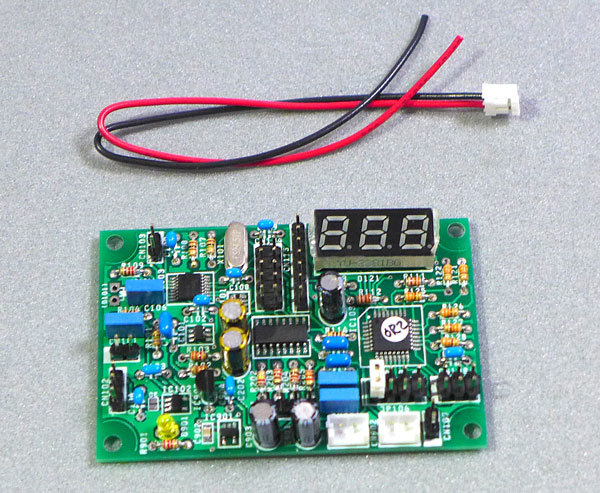 ★ ES9023/DACとLC89091/DAI ：クロック表示付き完成基板：5Vで動作します_キットの内容