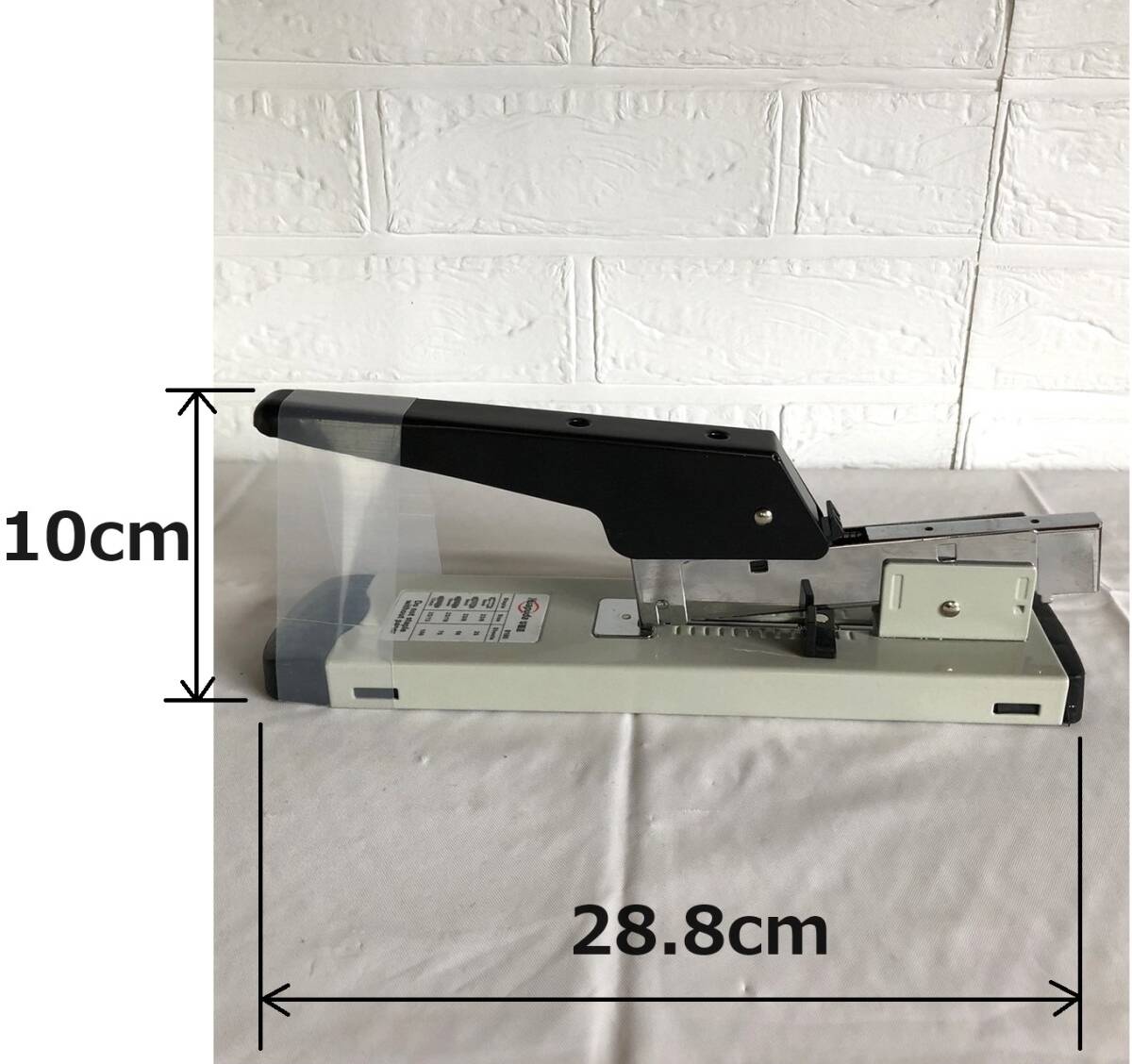業務用　大型ホチキス　ステープラー　最大100枚　綴じ針付_画像3