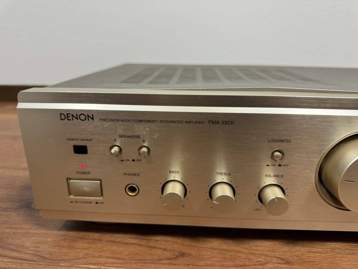 DENON Denon PMA-390IV pre-main amplifier electrification has confirmed 