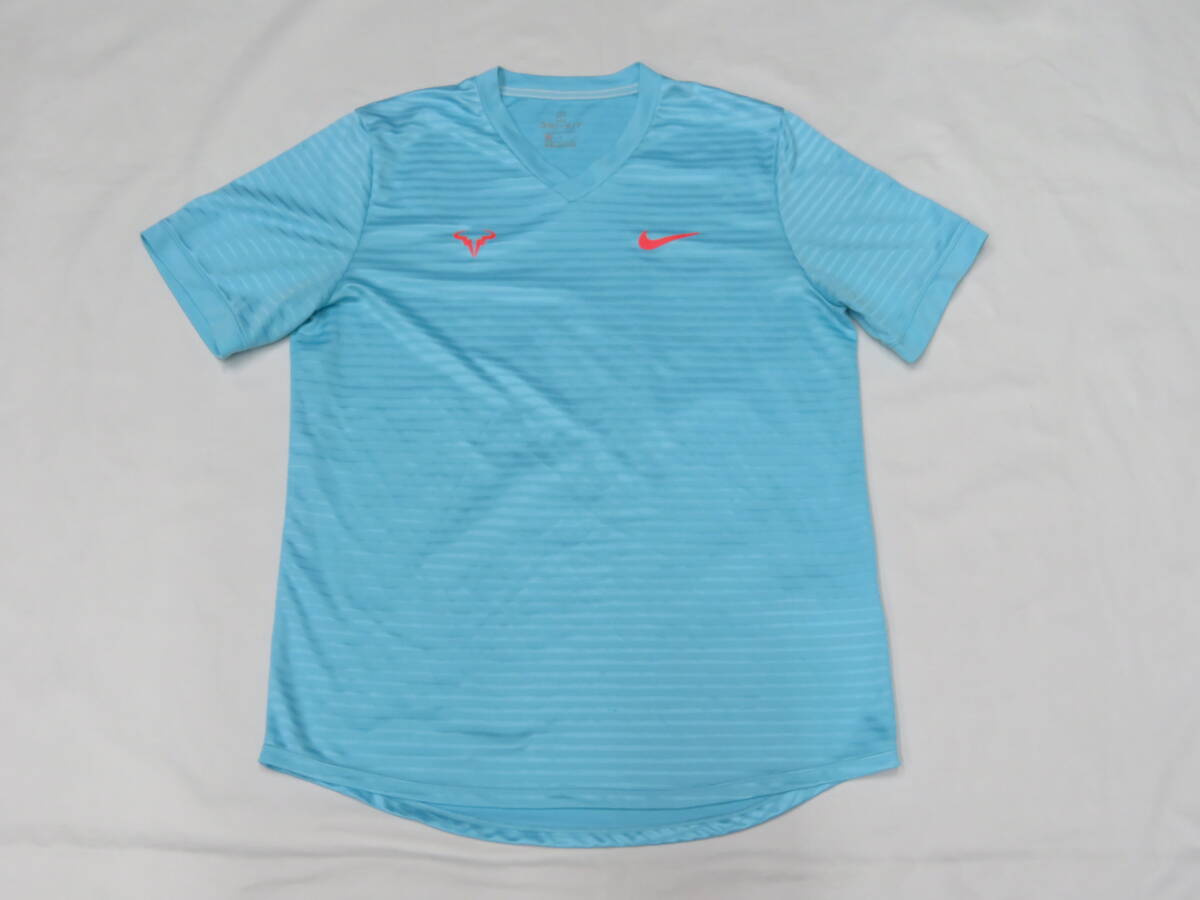 ☆USED　美品☆　NIKEナイキ　〈ナダル〉　半袖Tシャツ（L）_画像1