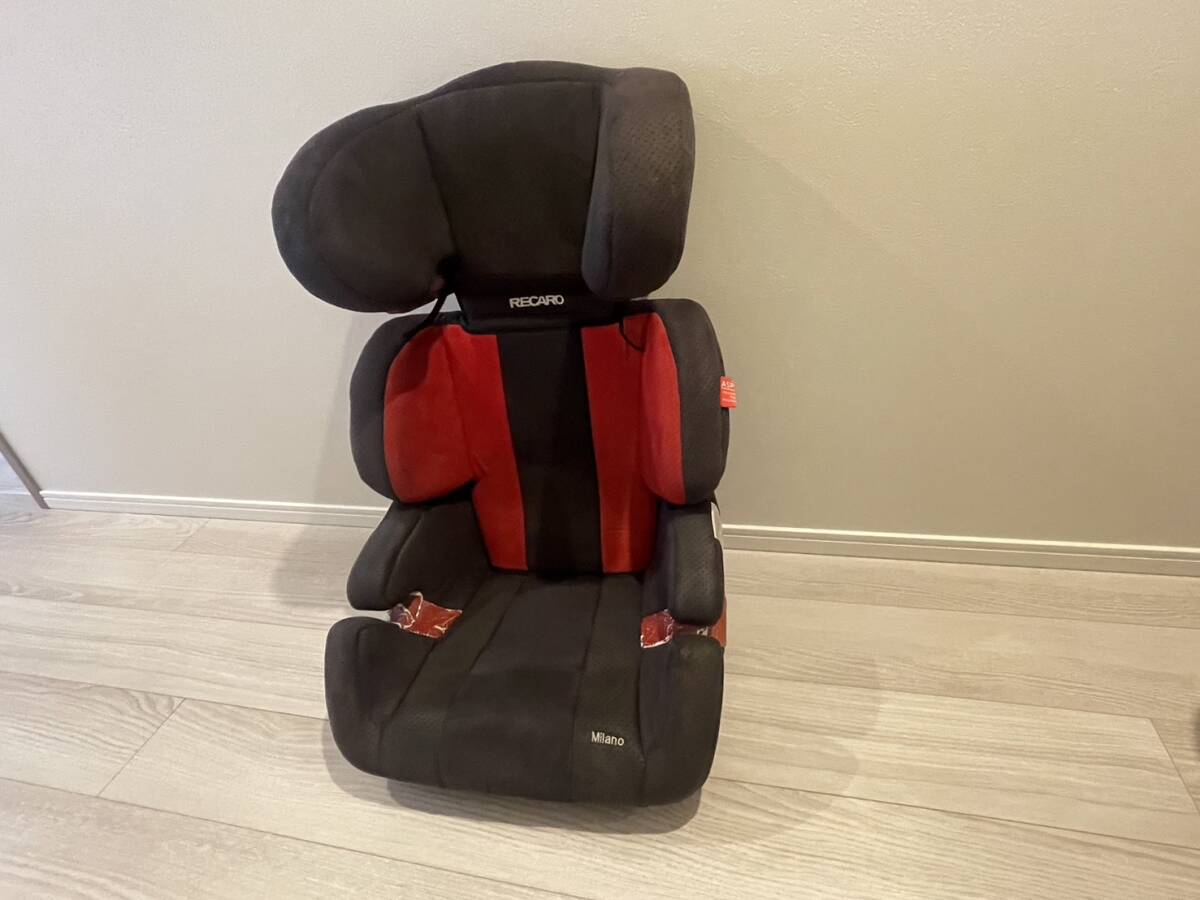 [1,000 иен распродажа ]RECARO* Рекаро *MIRANO* milano * детское сиденье *3 лет из 11 лет примерно до * выдерживающий . -слойный 15kg~36kg