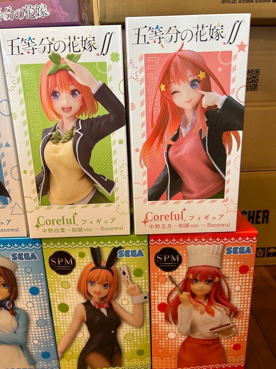 五等分の花嫁 フィギュア 中野二乃 12点セット まとめ売り