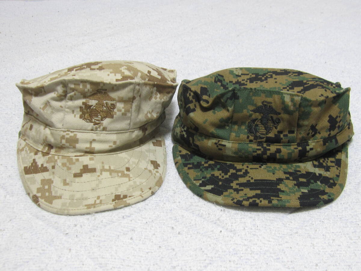  the US armed forces the truth thing USMC desert ma- pad / wood ma- pad CAP LARGE 2 point set 