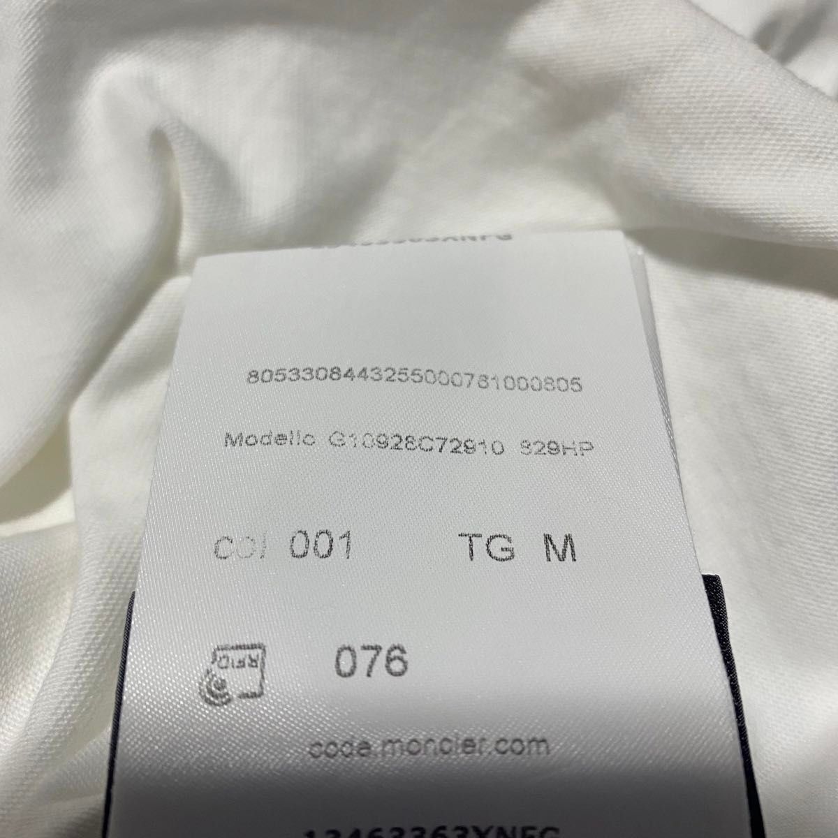 希少　モンクレール　フラグメントTシャツ　Mサイズ　国内正規品