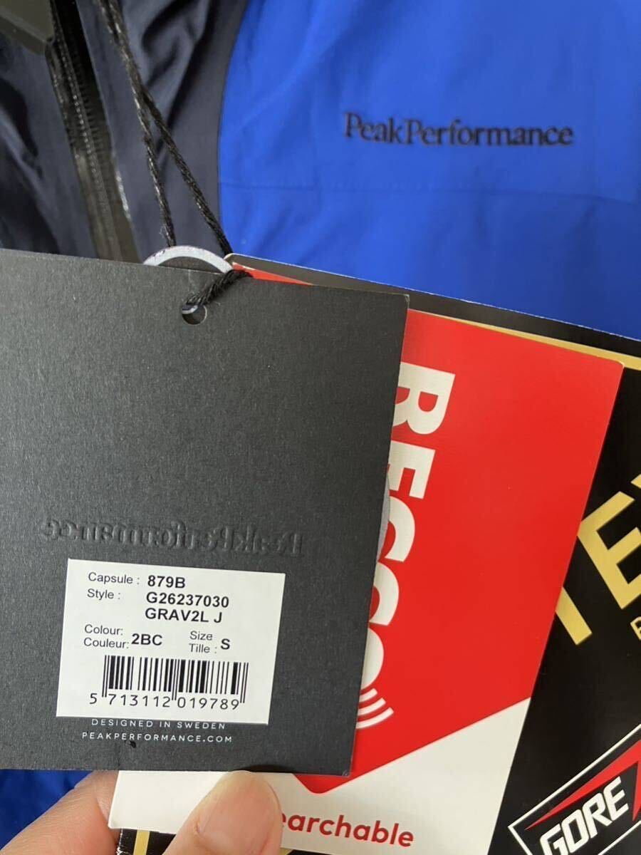 ①Peak Performance ピークパフォーマンス◆新品◆GORE-TEX ジャケット S_画像2