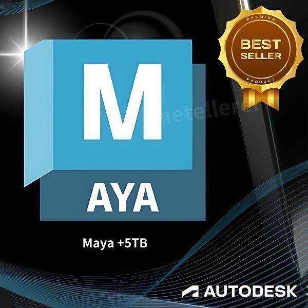 『5TBの特典付』 正規 Autodesk Maya 2022/2023/2024/2025 Win ＆ Mac ＆ Linux 全バージョン認証可 ３台同時利用可 アップデート可　_画像1