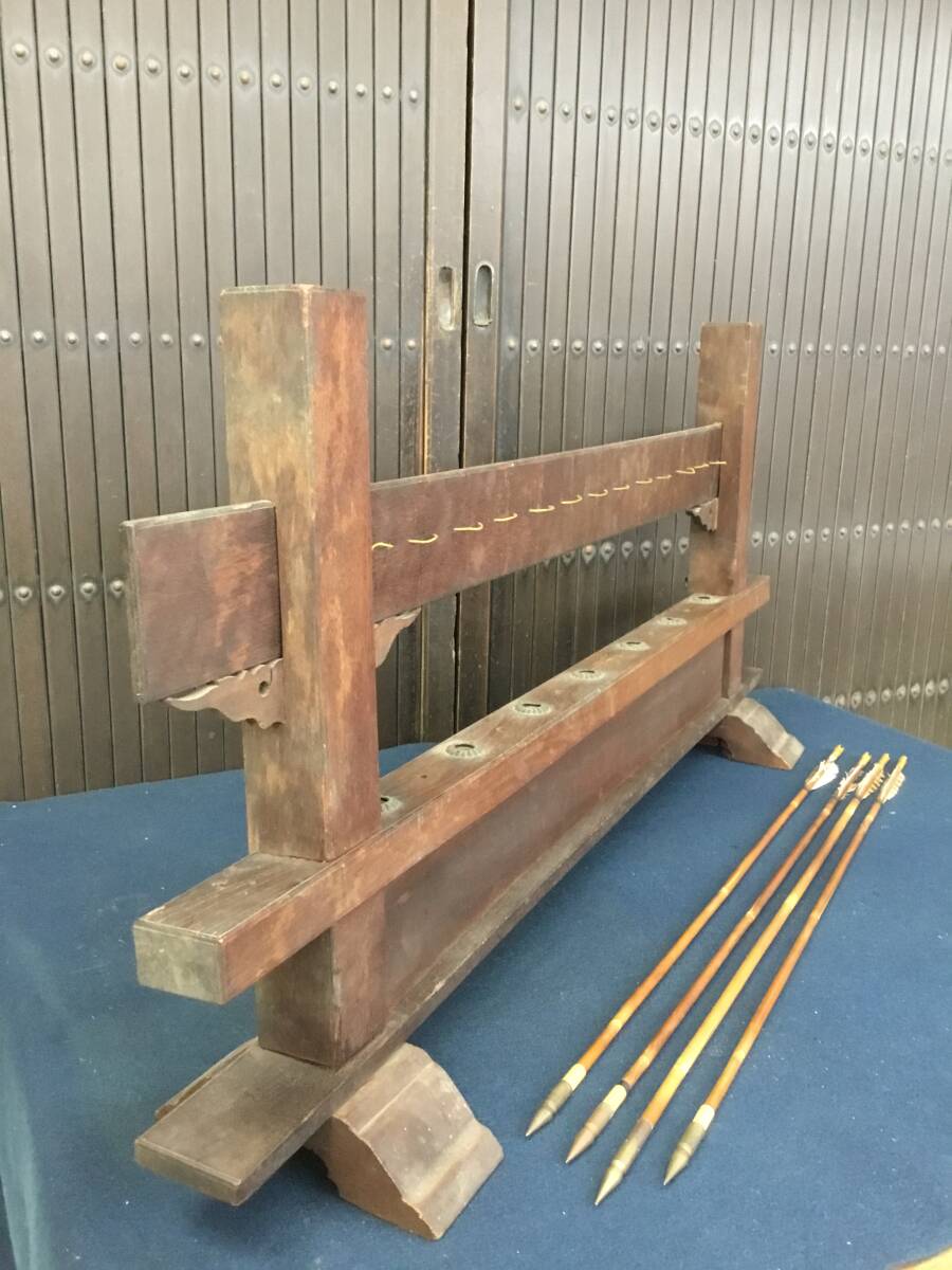 6630円 時代物 武具 弓矢 矢の飾り台 骨董 / 弓道 武道 - 弓道 6630円 時代物 武具 弓矢 矢の飾り台 骨董 / 弓道 武道 - 弓道