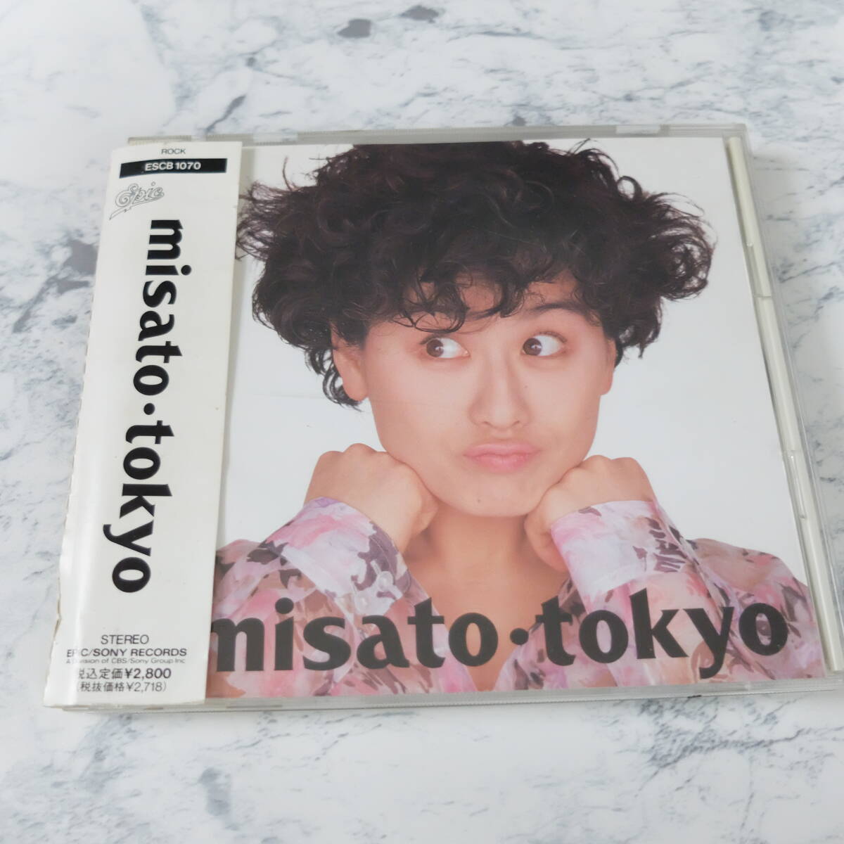 （Pa-400）【中古CD】 渡辺美里『misato・tokyo』帯付き_画像1