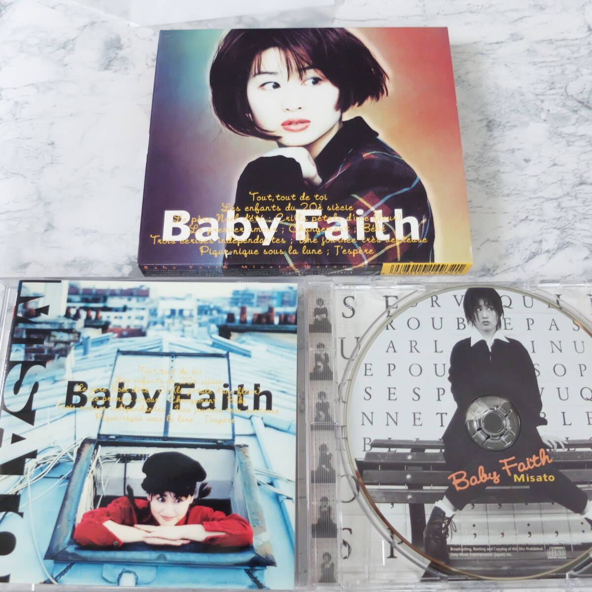 （Pa-401）【中古CD】 渡辺 美里『Baby Faith』スリーブケース付き_画像2