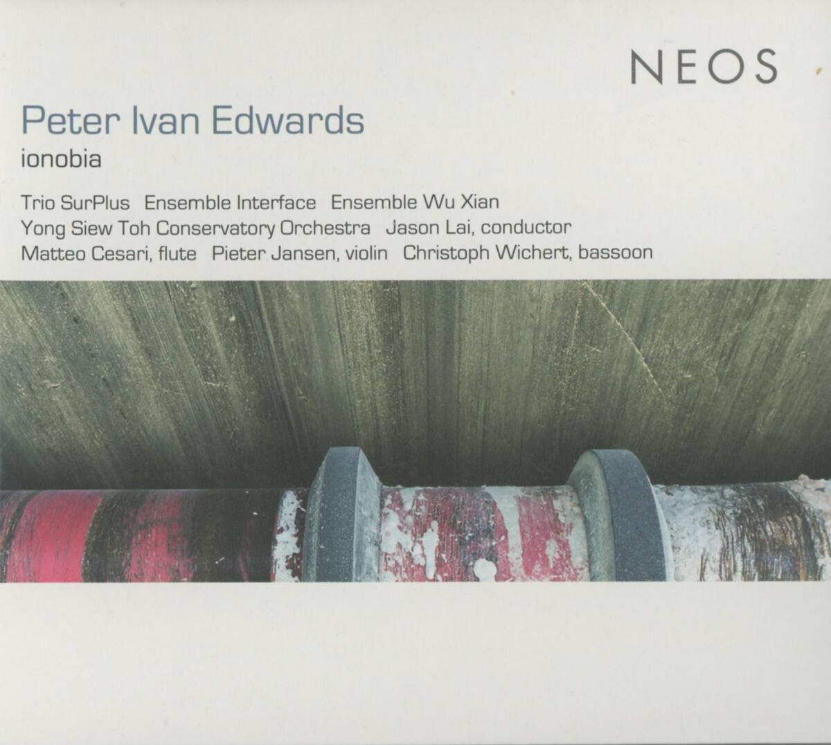 Peter Ivan Edwards-Ionobia; Trio SurPlus/Ensemble Interface/Jason Lai/Matteo Cesari/Pieter Jansen/Christoph Wichert/etc; NEOS_画像1