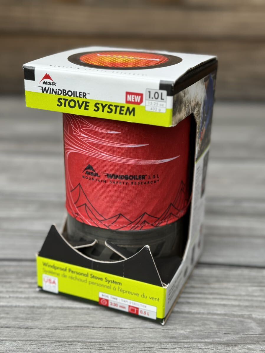 ★★★未使用 自宅保管 希少★★★ MRS WINDBOILER STOVE SYSTEM 1.0L ウィンドボイラーシステム ★★★Windbuner ウィンドバーナー