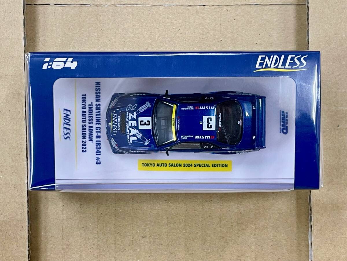 Inno 64 スカイライン GT-R R34 エンドレス 東京オートサロン限定 Skyline Endless Tokyo Auto Salon 2024 Limitedの画像2