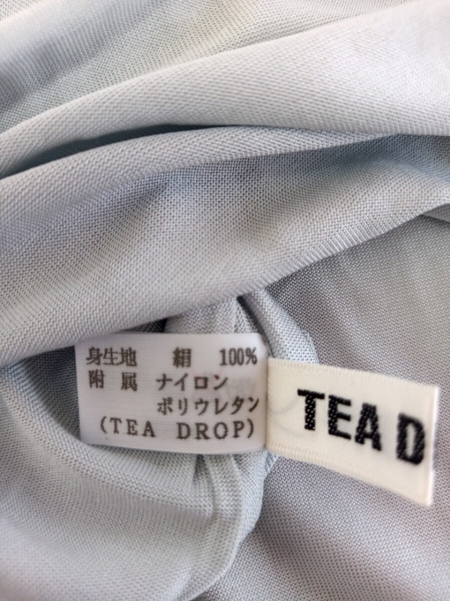 6450 ★★ Tea DROP タンクトップインナー シルク 2枚セット サイズL 新品の画像5