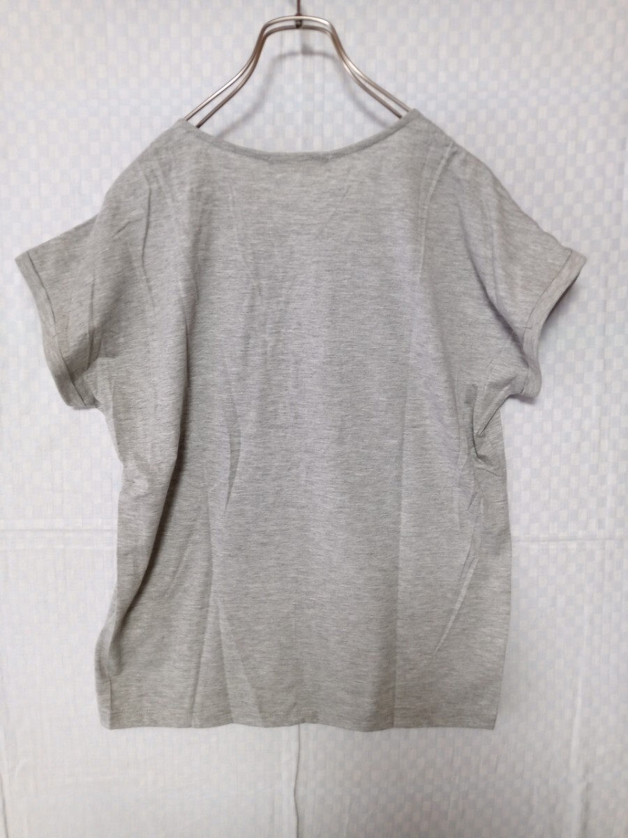 6490 ★★ Chocolraffine 半袖Tシャツ サイズL グレー 新品 の画像3