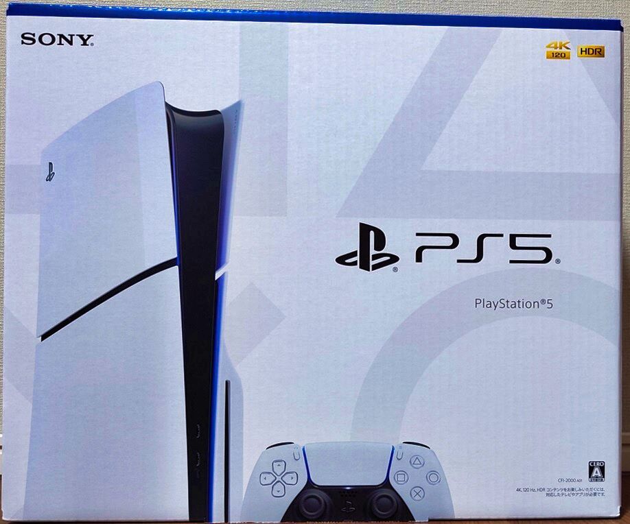 【新品未開封】PlayStation 5 1TB （CFI-2000A01） PS5 ディスクドライブ搭載 Slimモデル_画像1