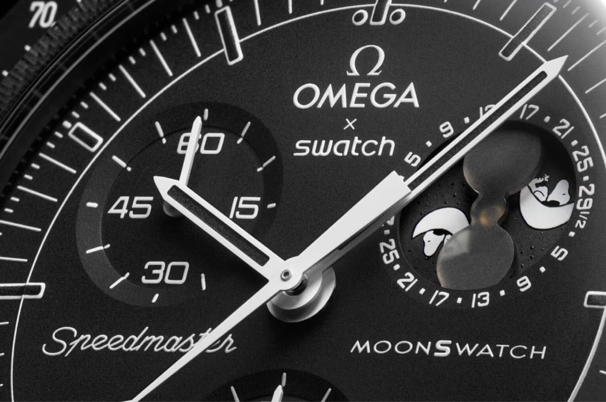 Snoopy OMEGA Swatch BIOCERAMIC MoonSwatch Mission To TheMoonphase