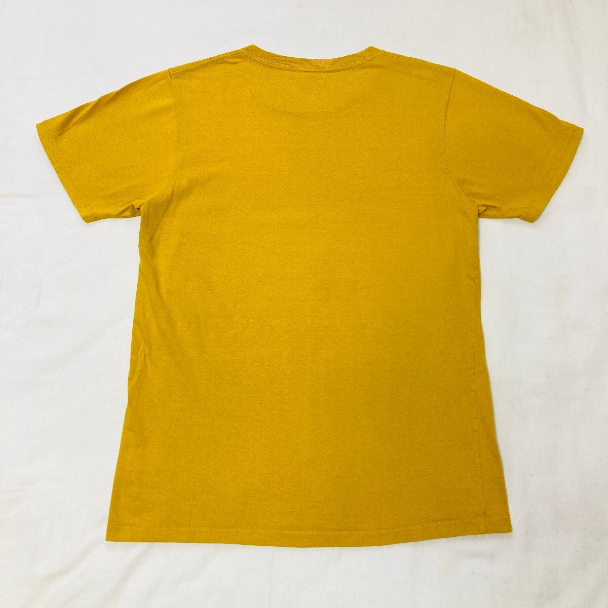 graniph　ABBILDUNG　プリント　Tシャツ　からし色/黄系　M　_画像3