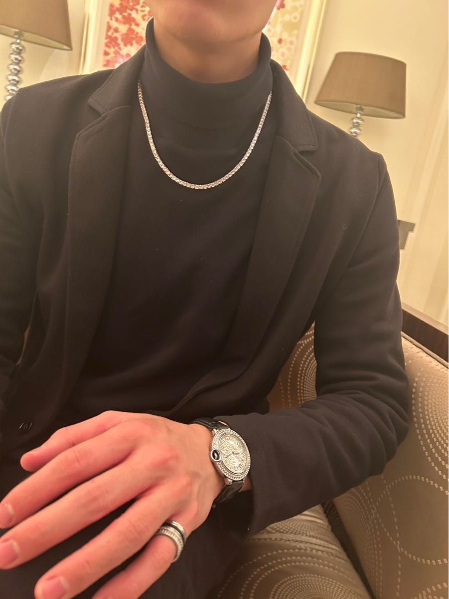 吉沢亮 平野紫耀愛用 ジャニーズファン必見 テニスネックレス 吉沢亮 平野紫耀愛用 ジャニーズファン必見 テニスネックレス