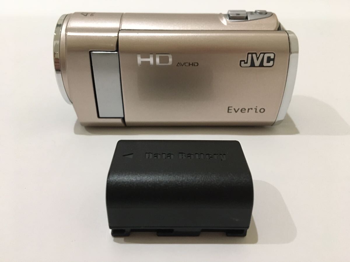 美品　JVC　Victor　ビクター　Everio　エブリオ　ビデオカメラ　GZ-HM280-N　ケンウッド　ピンクゴールド　d14d14dd42_画像2