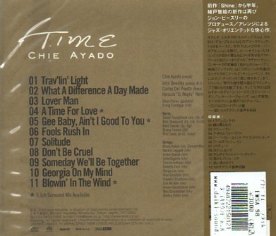 未開封★綾戸智絵☆TIME★Hybrid SACD_画像2