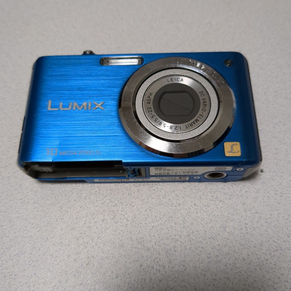 ジャンク】LUMIX DMC-FS7 中古品 ブルー中古品 コンパクト ジャンク】LUMIX DMC-FS7 中古品 ブルー中古品 コンパクト