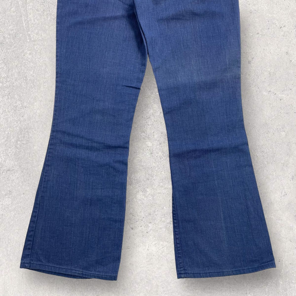 W32】 70s Wrangler ラングラー ボタンフライ フレア ベルボトム W32】 70s Wrangler ラングラー ボタンフライ フレア ベルボトム