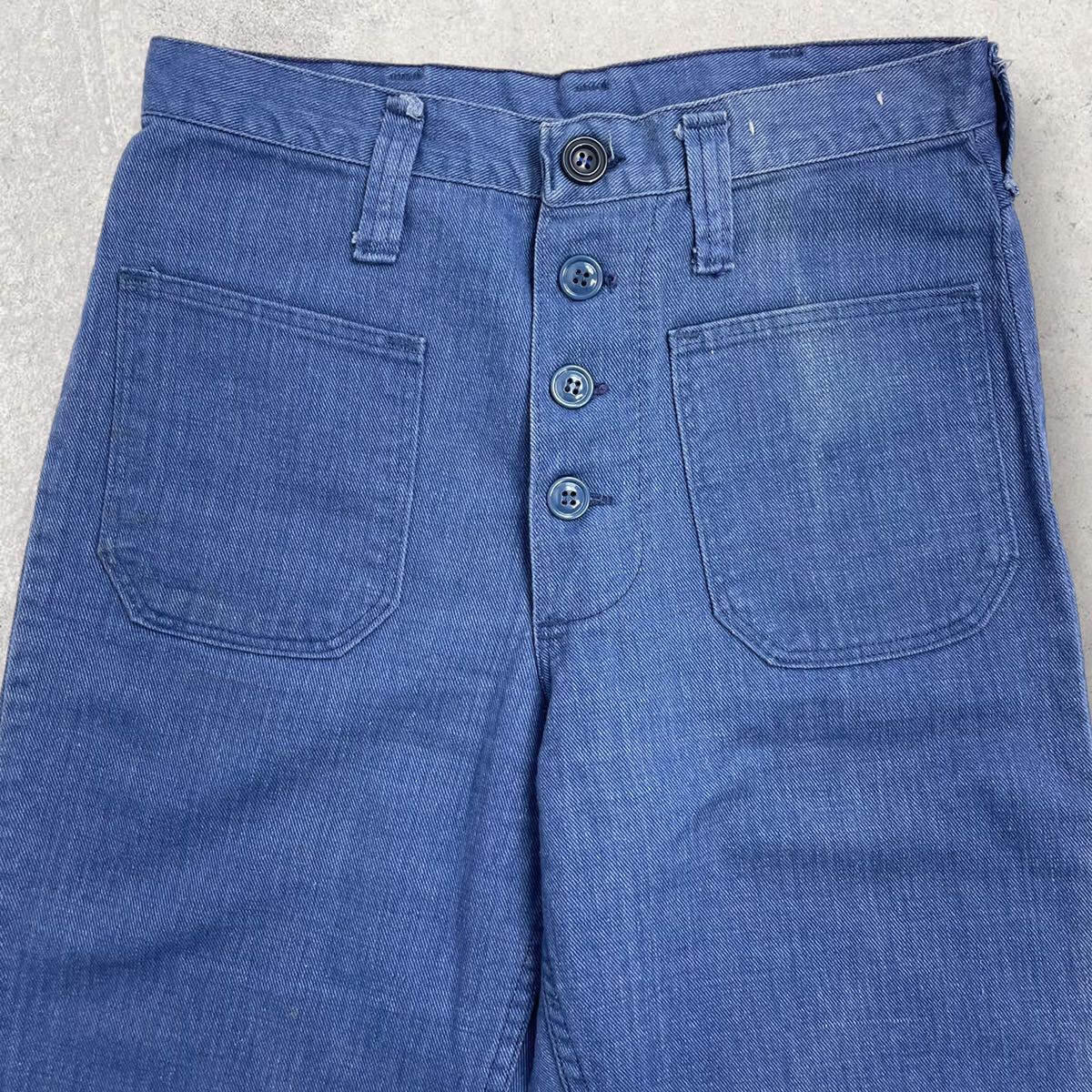 W32】 70s Wrangler ラングラー ボタンフライ フレア ベルボトム W32】 70s Wrangler ラングラー ボタンフライ フレア ベルボトム