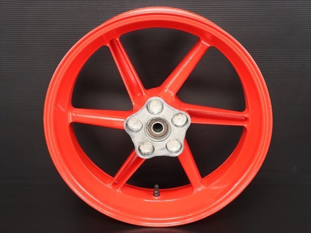 激安！HRC RS250R用マグネシウムリアホイール/5.25×17！NF5/1991？/NSR250R/MC18/MC21/MC28_画像2