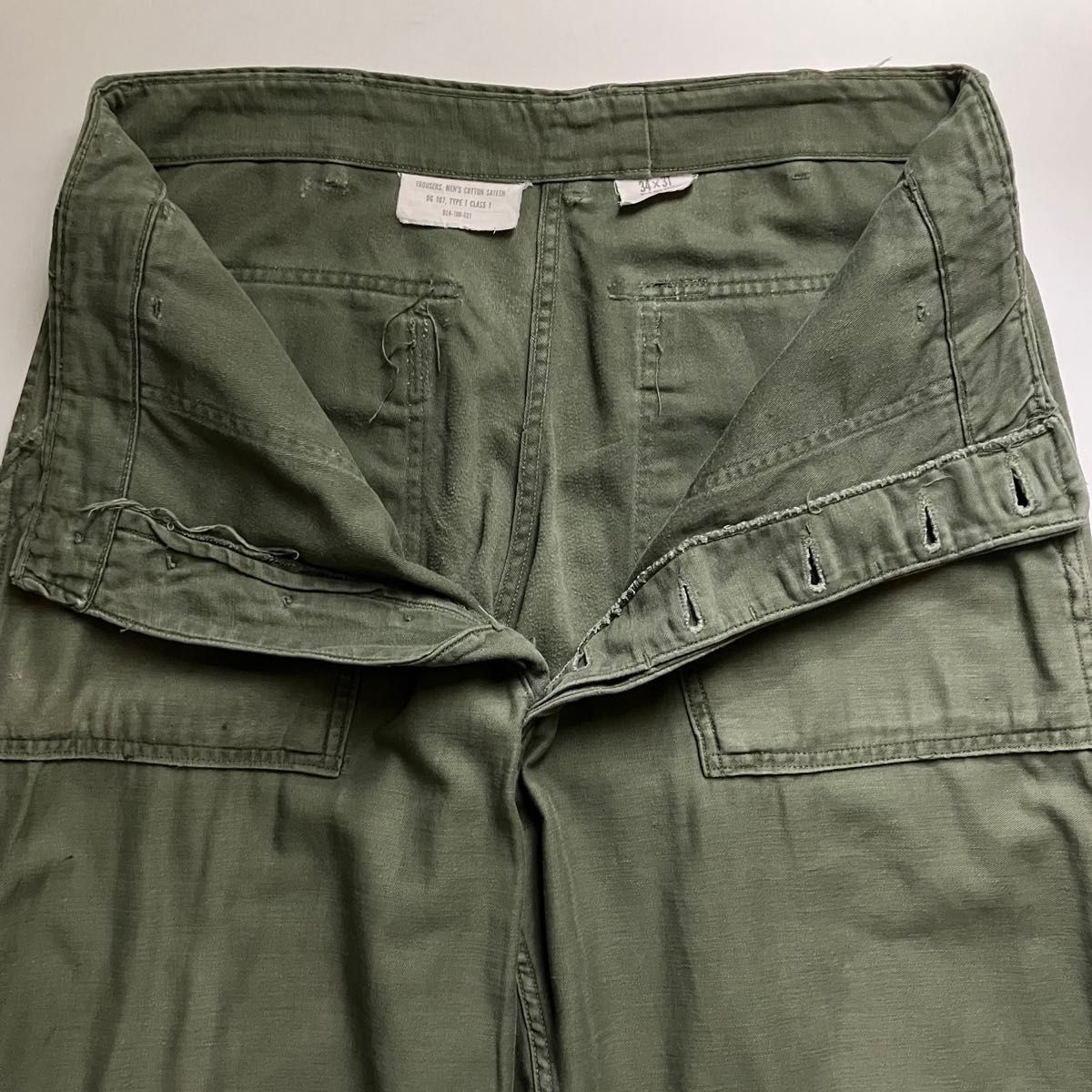 60s 米軍実物 OG-107 ベイカーパンツ 34x31 アメリカ軍 OG107 60s 米軍実物 OG-107 ベイカーパンツ 34x31 アメリカ軍 OG107