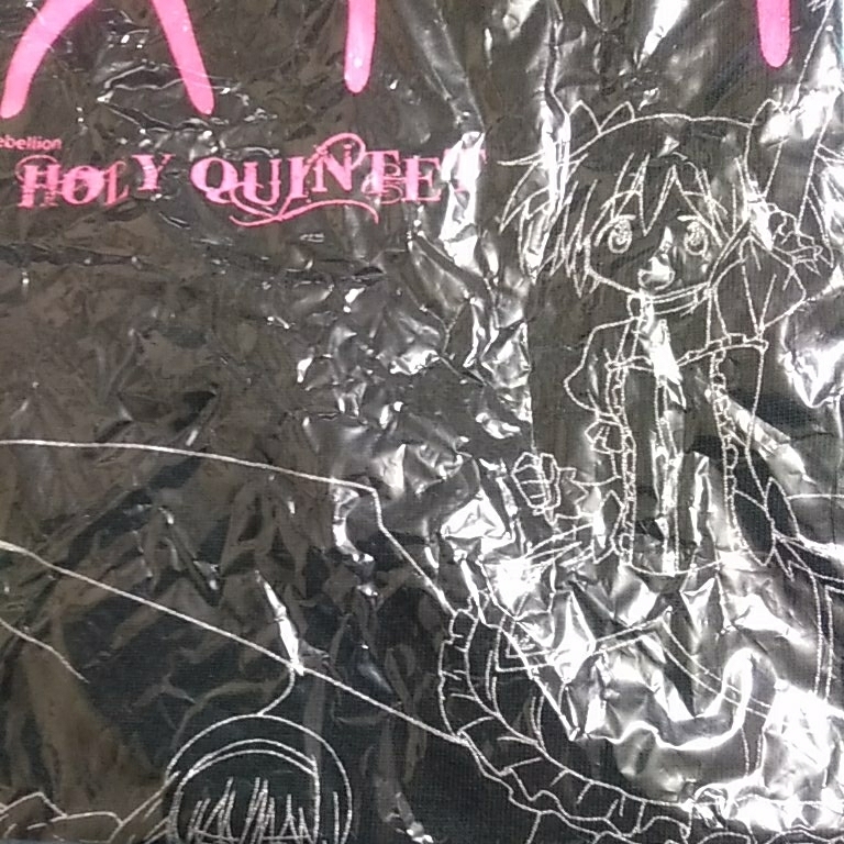 劇場版 魔法少女まどかマギカ 反逆の物語 ＳＨＡＦＴ ＰＵＥＬＬＡ ＭＡＧＩ ＨＯＬＹ ＱＵＩＮＴＥＴ Ｔシャツ 黒フリーサイズ 未開封新品_画像4