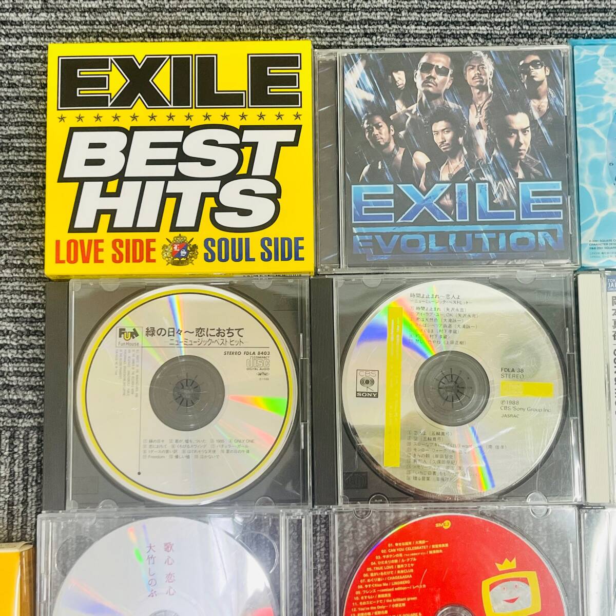 CD まとめ 21枚 ジャパニーズポップス J-POP 邦楽 アルバム 安室奈美恵 EXILE ケミストリー Lisa ミスチル SMAP 宇多田ヒカル 色々まとめ _画像3