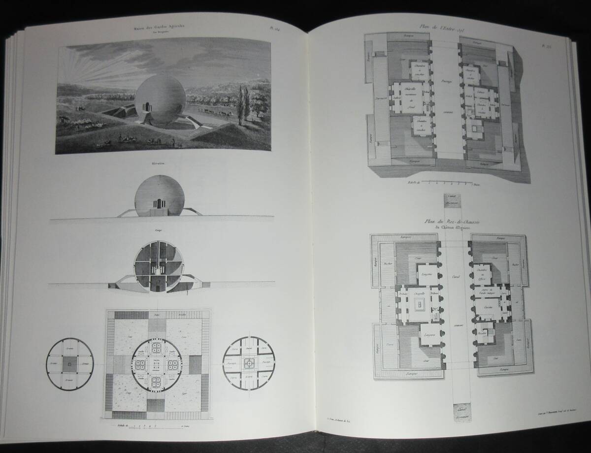 LEDOVX (Architecture de Claude Nicolas Ledoux)●クロード・ニコラ・ルドゥーの建築●Anthony Vidler●Princeton Architectural Pr.1983_画像7